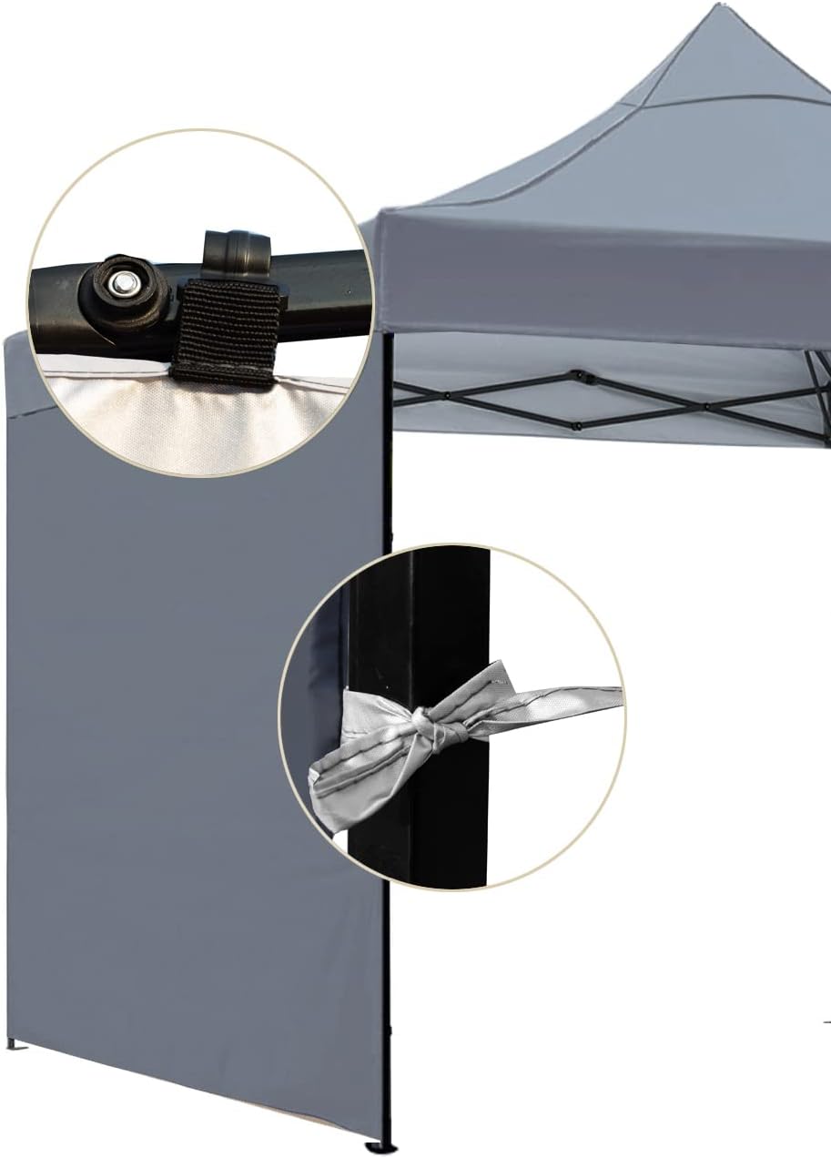 Thumbnail 2 de Velity Gazebo Side Panel (2.96m x 1.89m) – Sidewall for 10x10 Straight Leg Gazebos, Grey