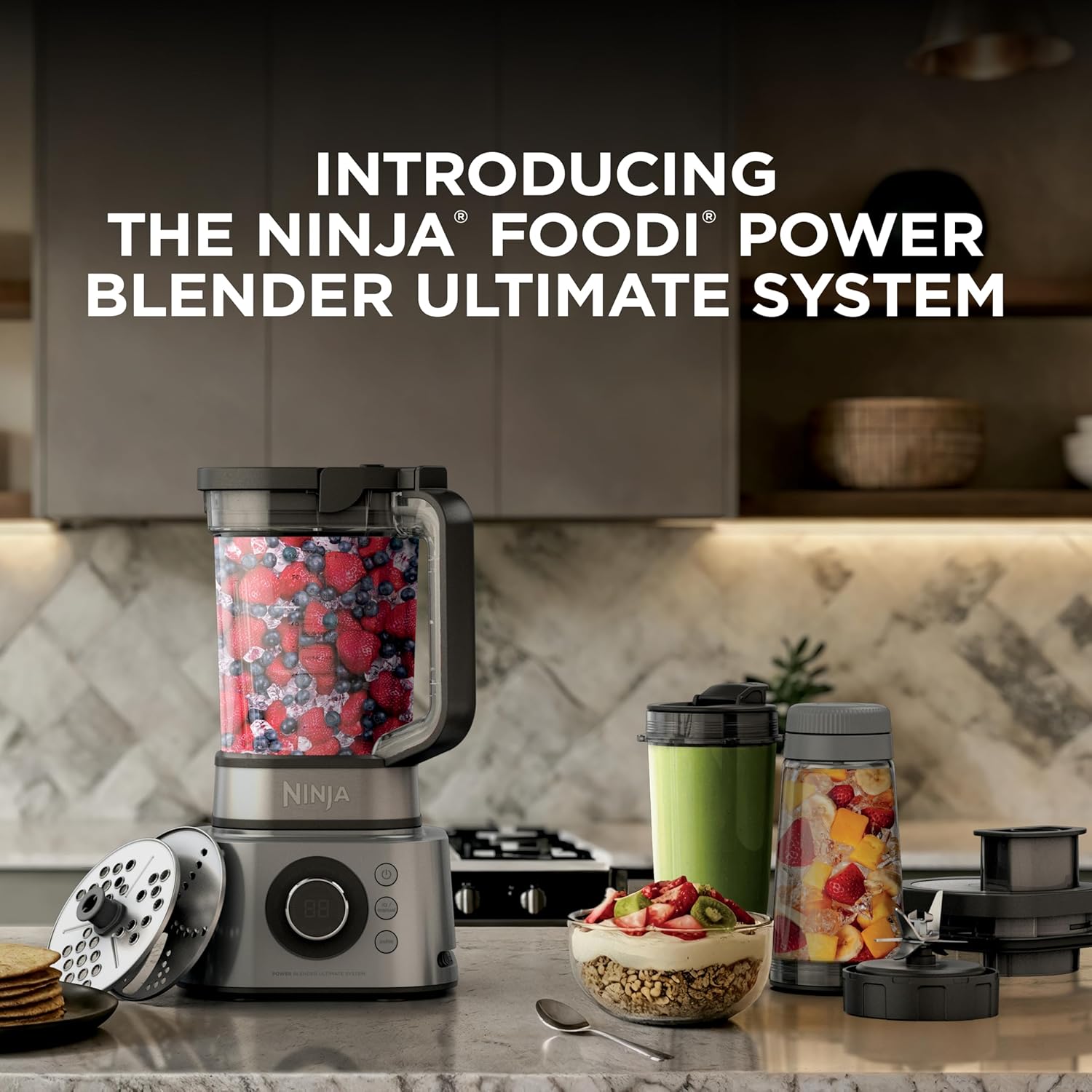 Thumbnail 1 de Ninja Foodi Power Blender System Combo (SS401) for Smoothies, Bowls & Spreads