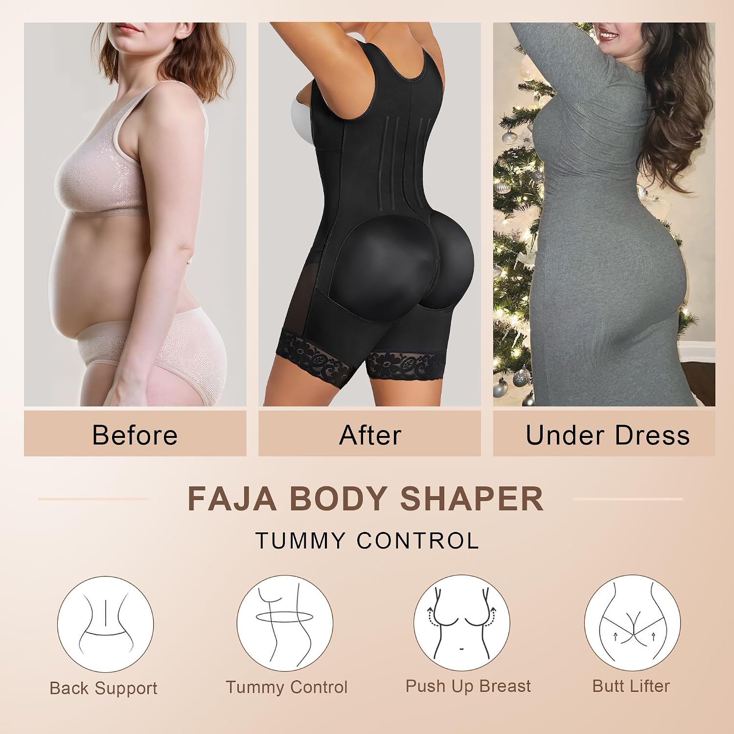 Thumbnail 5 de SHAPERX Fajas Colombianas Shapewear