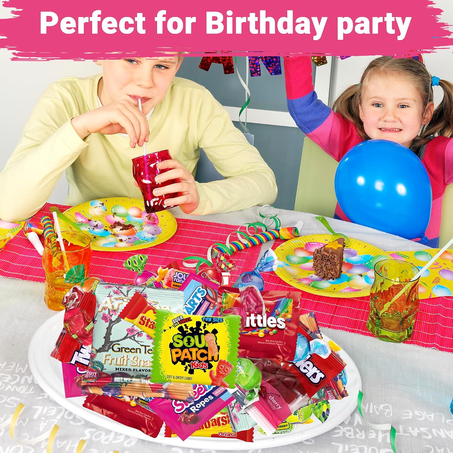 Detalle de KATIE’S KANDY KORNER Halloween Candy Variety Pack, 8 lb Individually Wrapped Mix