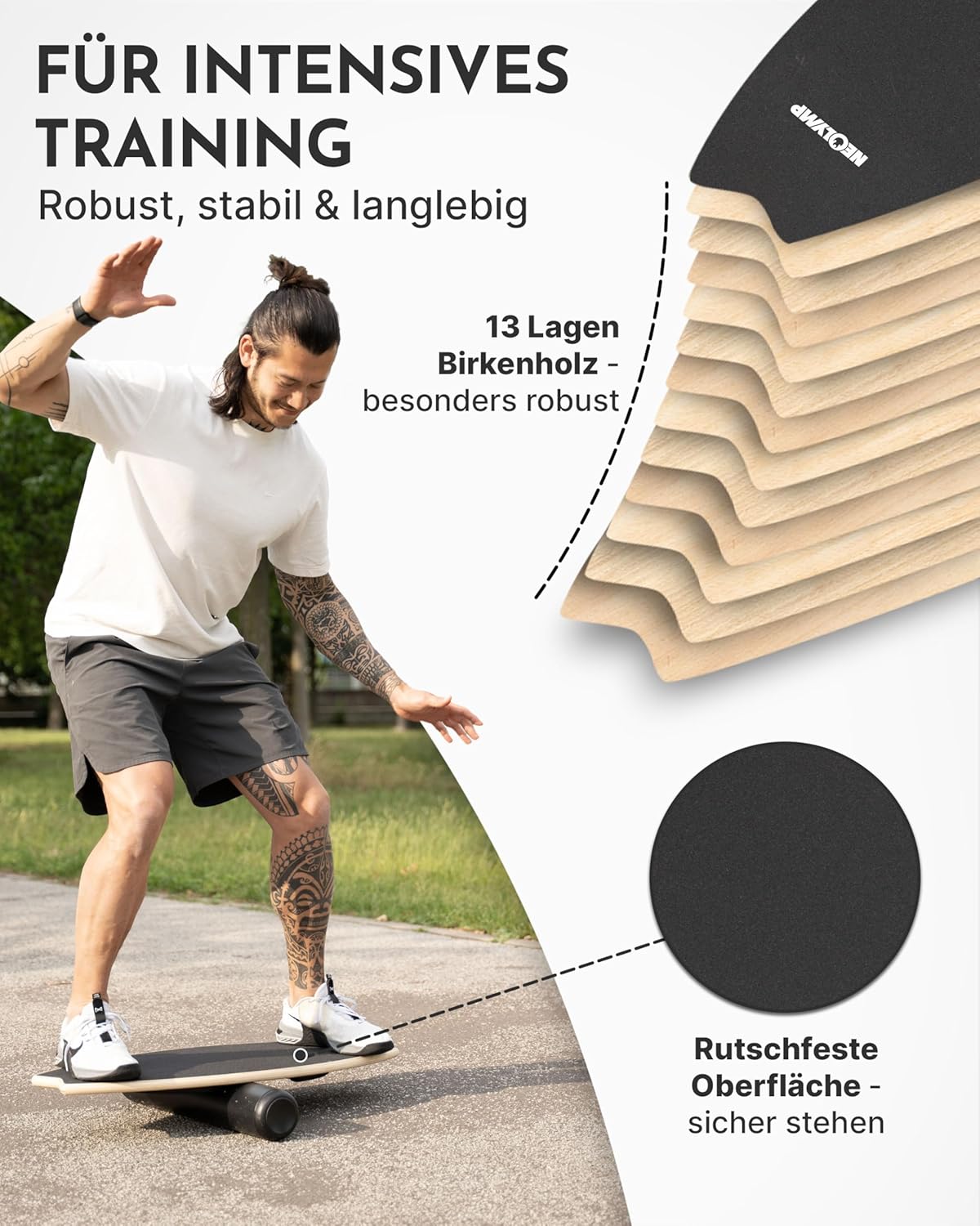 Thumbnail 4 de NEOLYMP Balance Board 210 kg 🏋