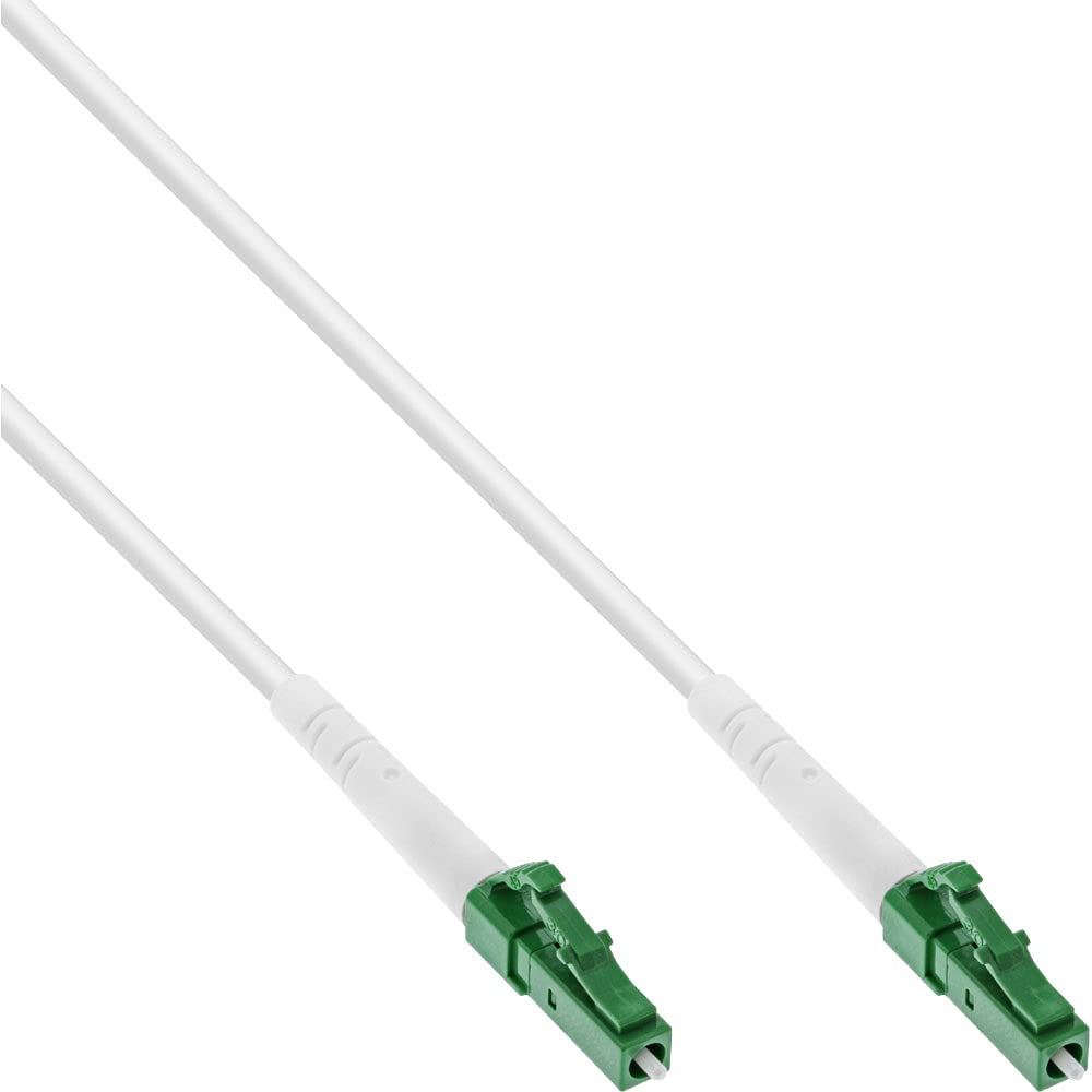 Detalle de InLine LWL Simplex Kabel FTTH, LC/APC 8° zu LC/APC 8°, OS2 9/125 µm, 0,5 m