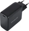 Thumbnail 1 de BlueBuilt 100 W GaN USB‑C-Ladegerät (Schwarz) + USB‑C-Kabel 240 W, 2 m Nylon (Schwarz)