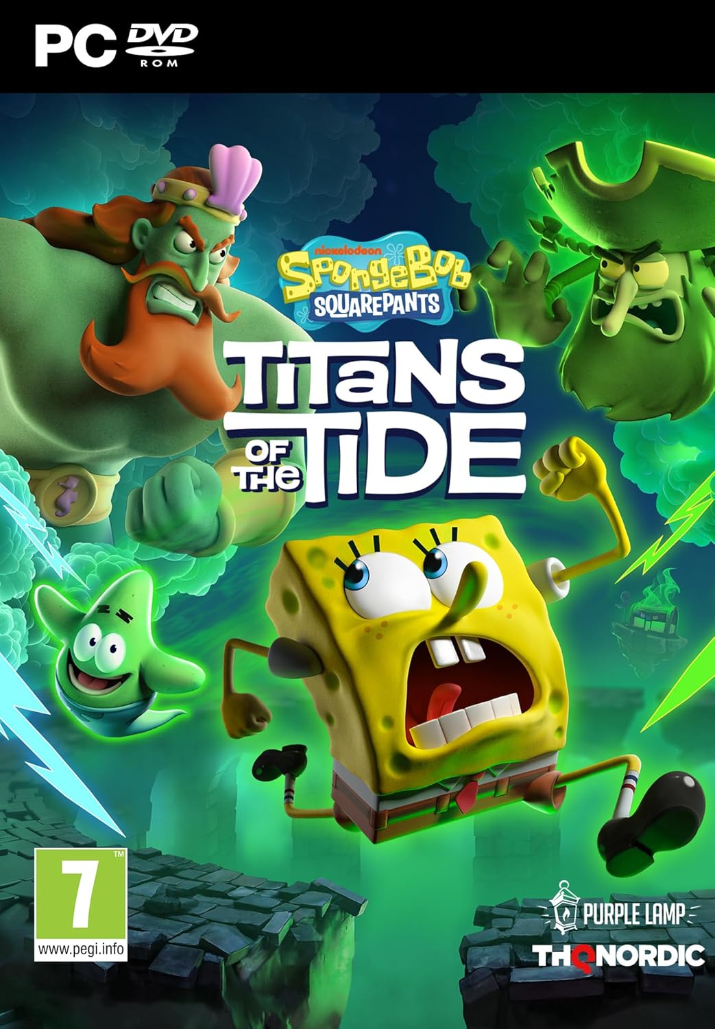 Detalle de Spongebob Schwammkopf: Giganten der Gezeiten – PC (THQ Nordic)