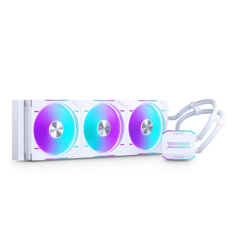 Detalle de Phanteks Glacier One 420D30 Kit de refrigeración líquida 420 mm blanca