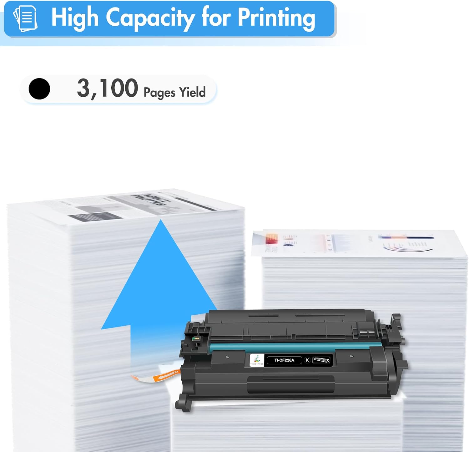 Detalle de 26A Toner Cartridge CF226A 3,100 pages 🖨