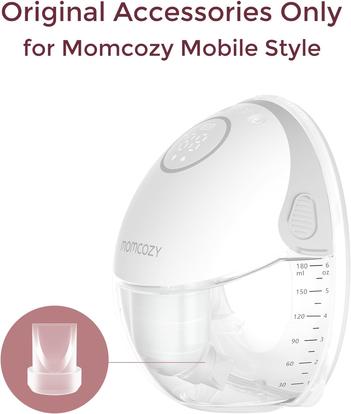 Thumbnail 1 de Momcozy M6 Breast Pump Valves, 4-Pack – Original Mobile Style Replacement Accessories
