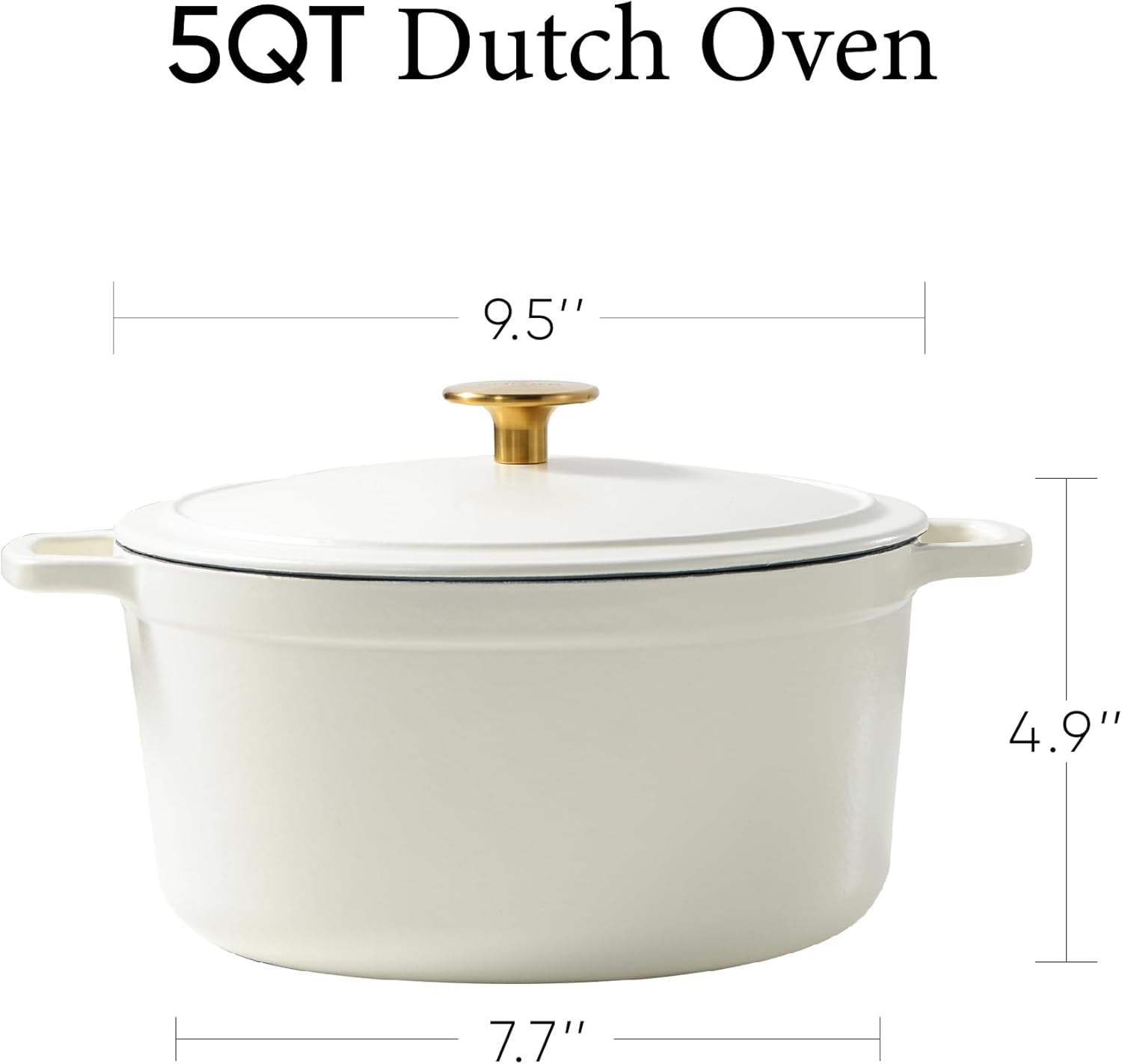 Detalle 2 de CAROTE 5QT Enameled Cast Iron Dutch Oven