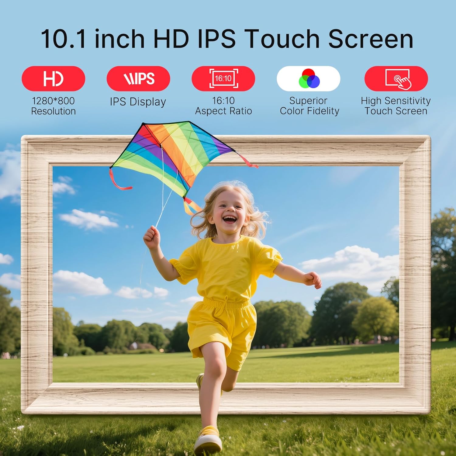 Detalle de Frameo 10.1" WiFi digital photo frame 32GB