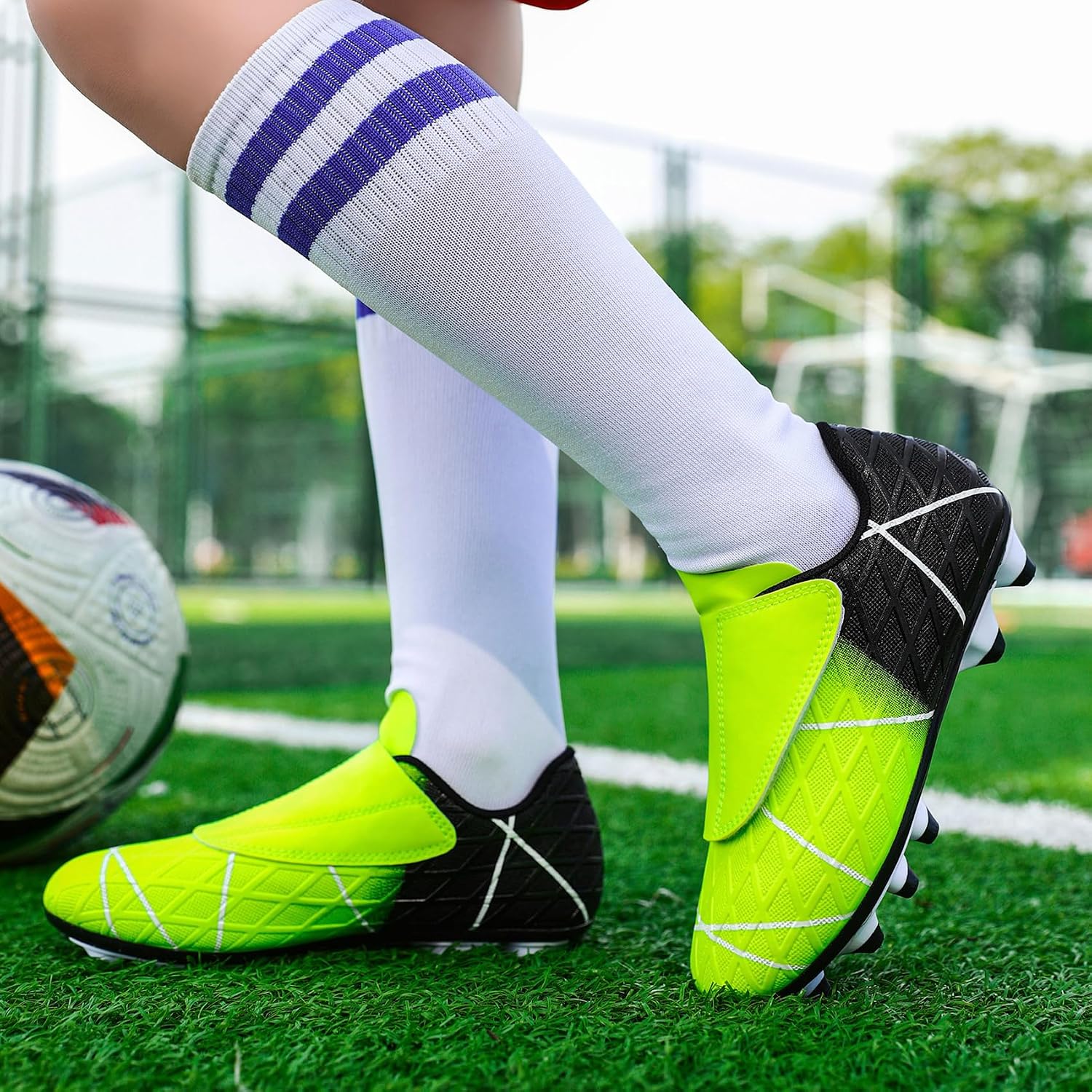 Detalle 2 de Unitysow Kids Football Boots Astro Turf Trainers