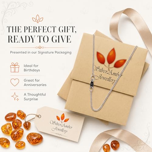 Detalle de SilverAmber Jewellery UK 925 Sterling Silver 18" Delicate Italian Curbs Chain Necklace (0.52 mm) – GCH00518