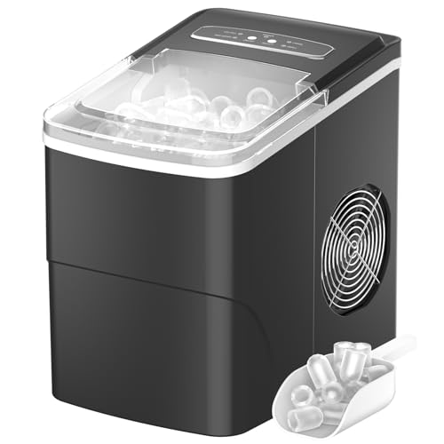 Imagen de Machine à Glaçons 12 kg/j — Vpcok Direct, 9 glaçons en 6–8 minutes, compact et automatique en OfertitasTOP