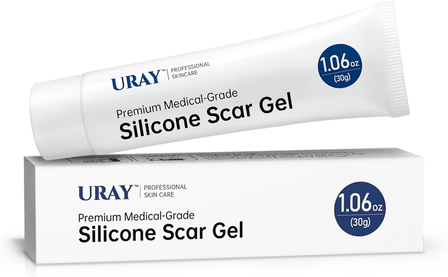 Detalle de URAY Silicone Scar Gel, 30 g, 100% Silicone for Old and New Scars