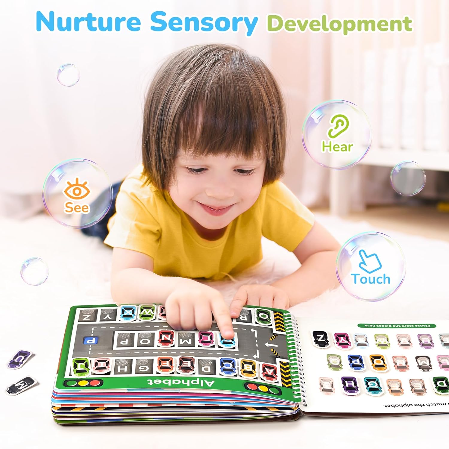 Detalle 2 de JoyCat Busy Book for Toddlers 3-5