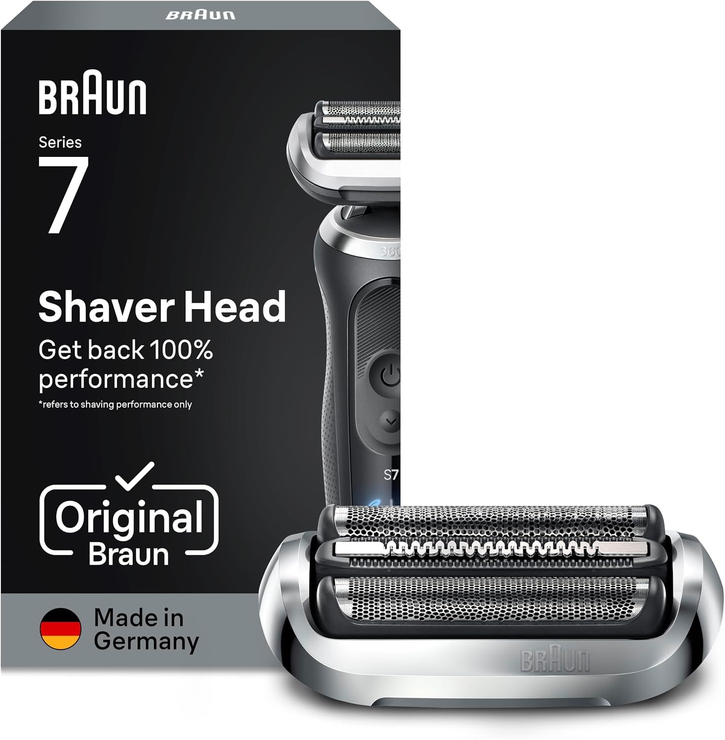 Thumbnail 4 de Braun 70S Testina di Ricambio ORIGINALE per Rasoio Elettrico Series 7 – Argento