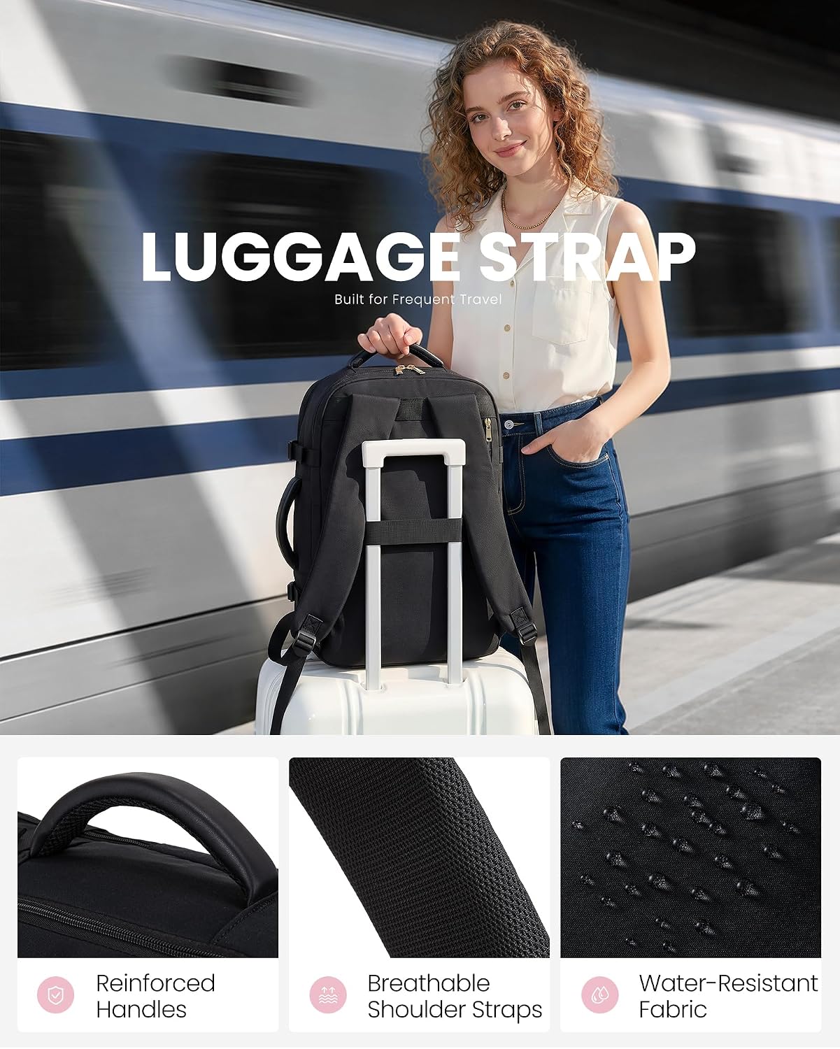 Thumbnail 6 de LOVEVOOK Travel Backpack 50L