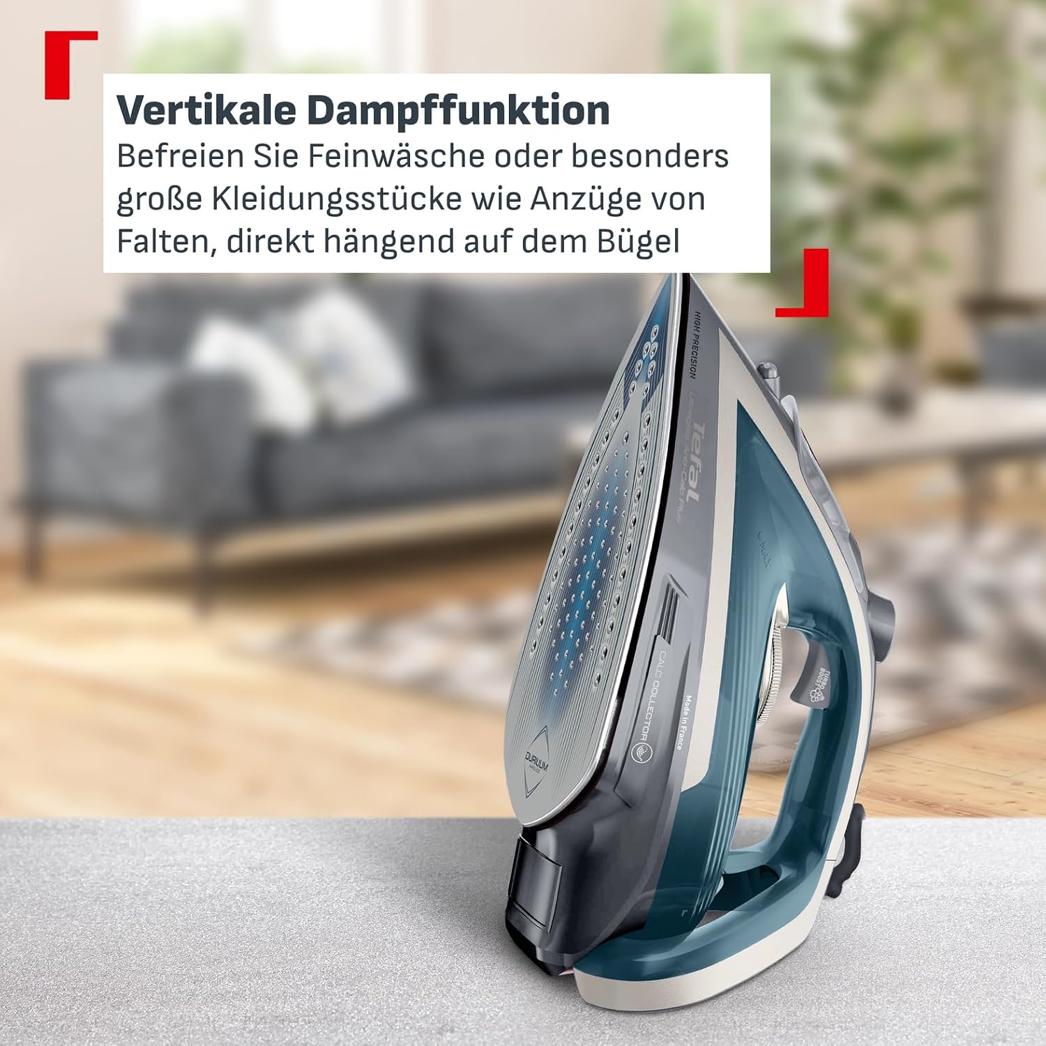 Thumbnail 6 de Tefal Dampfbügeleisen Ultragliss Plus FV6842 – 2800 W mit abnehmbarem Kalk-Kollektor