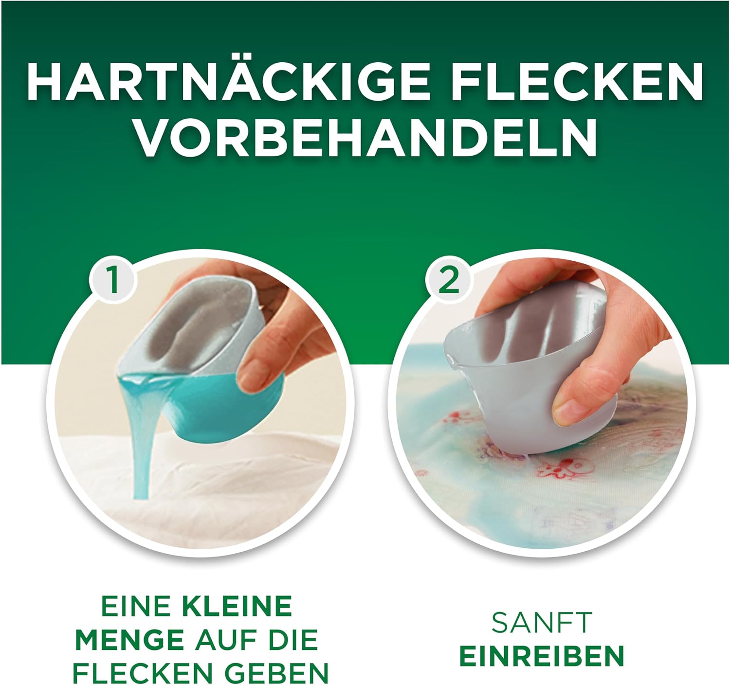 Detalle 2 de Ariel Flüssigwaschmittel Color+ 80 Wäschen – Fleck-Weg-Power schon beim ersten Waschgang, selbst in kaltem Wasser
