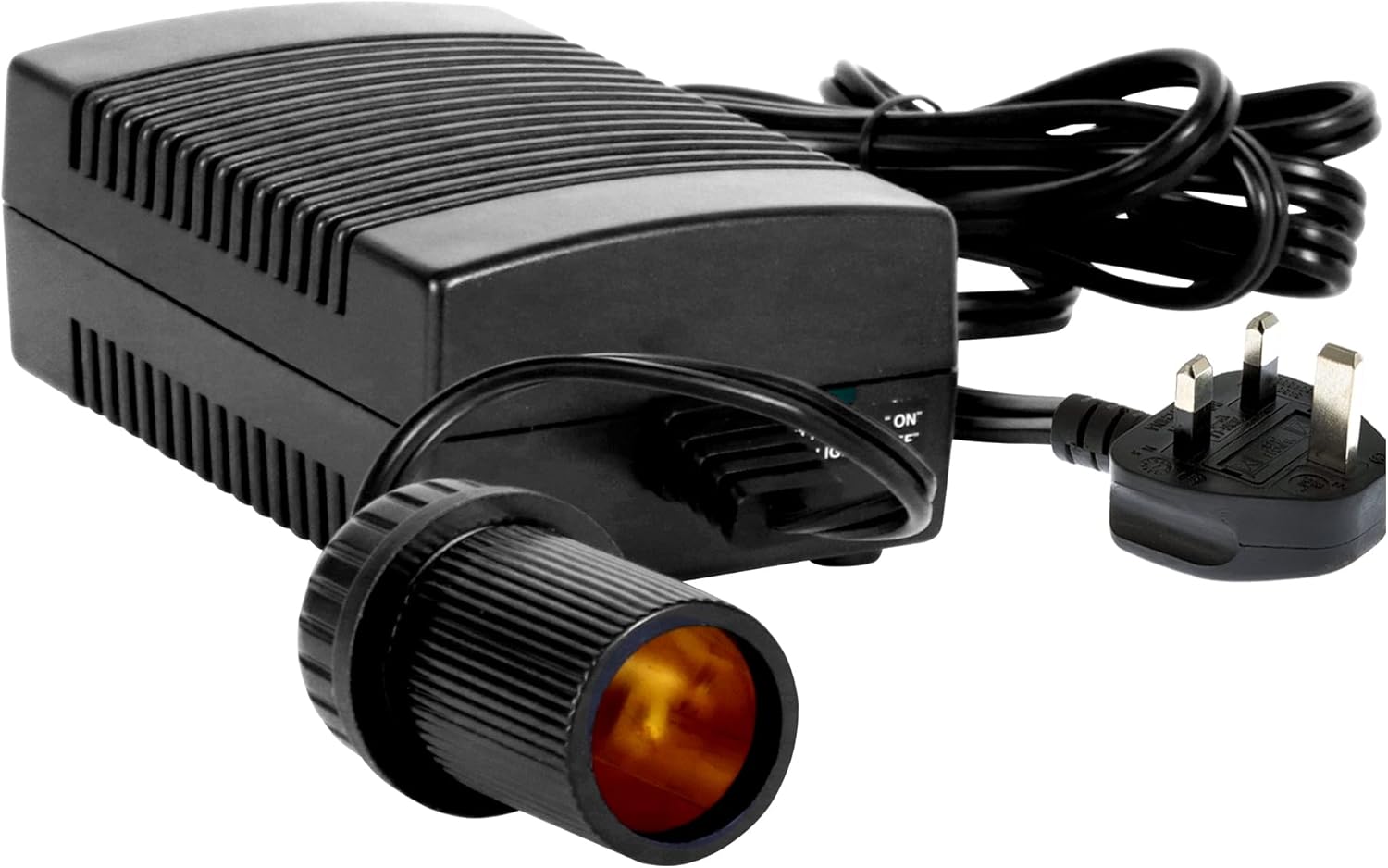 Thumbnail 1 de Koolatron Universal 12V DC to 230V AC Travel Power Supply with 6ft Cord