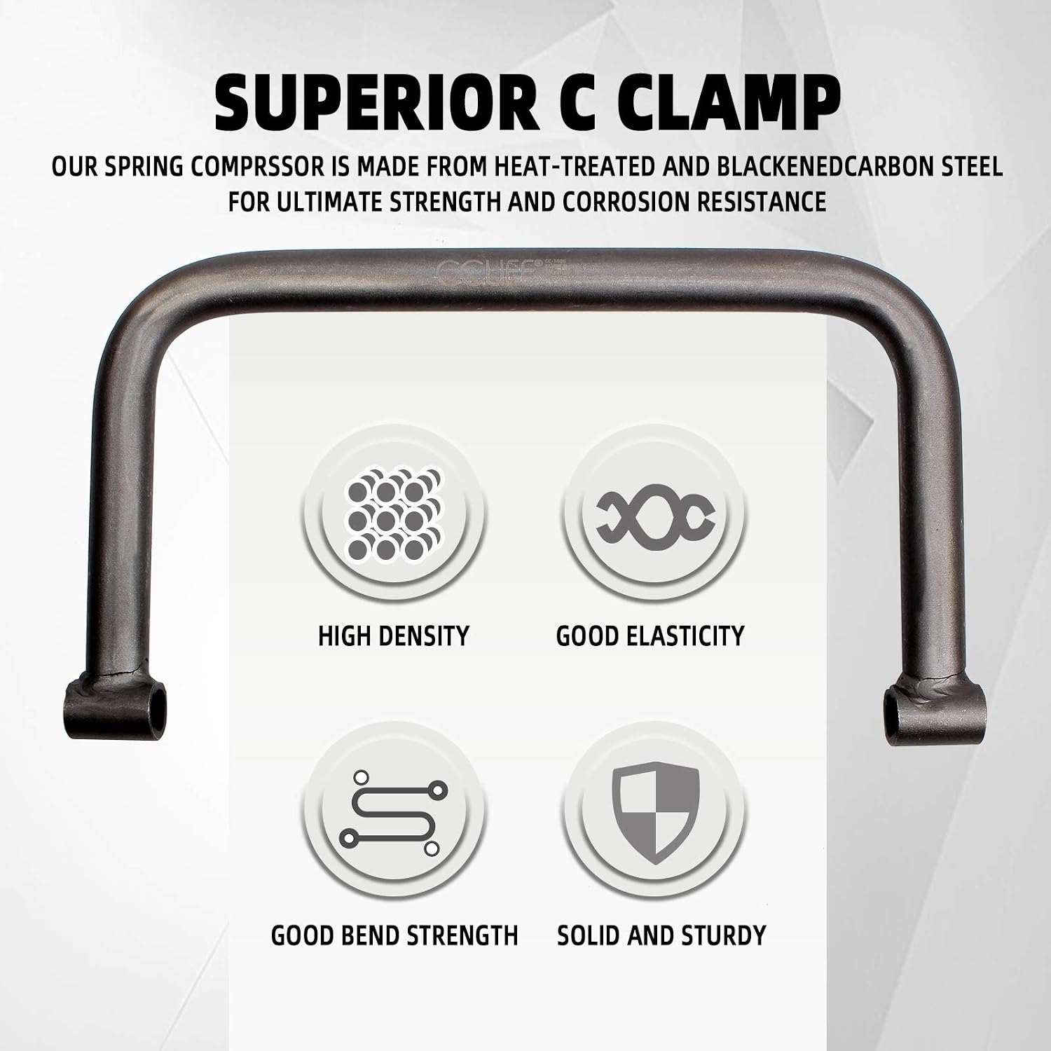Detalle de CCLIFE 10-tlg Universal Ventilfederspanner Satz – sicherer Spann- und Montagekomfort