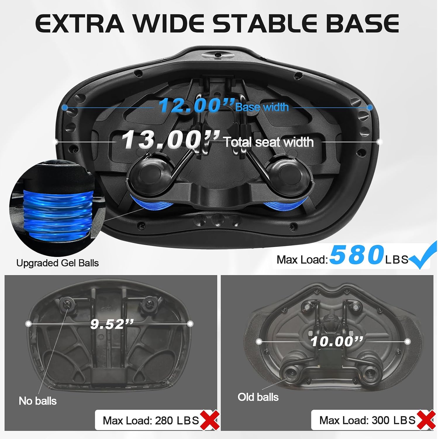 Detalle 2 de Twomaples Noseless Bike Seat Cushion