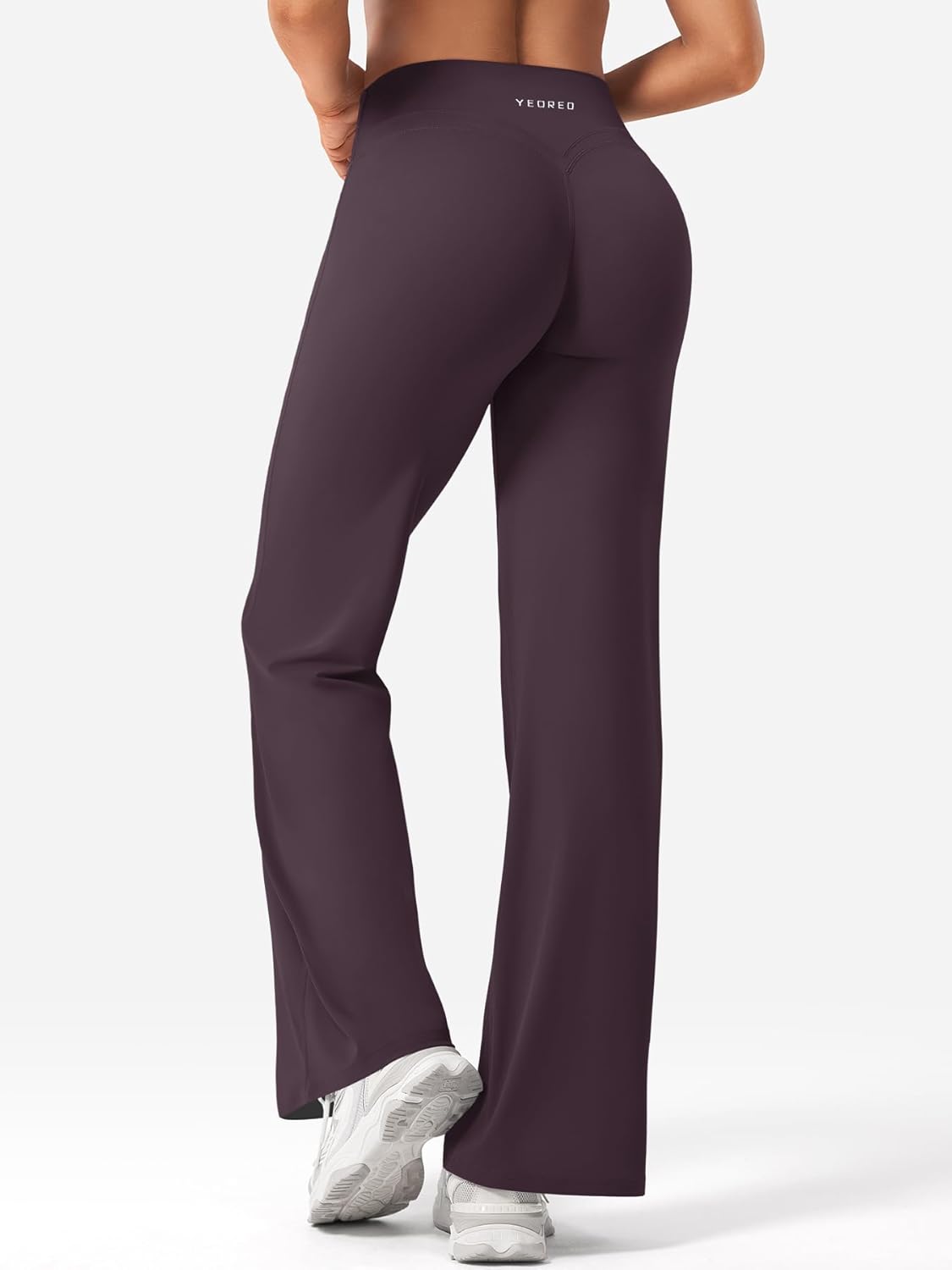Thumbnail 3 de YEOREO Straight Leggings Damen Invisible Scrunch – Hochtaillierte, nahtlose Stretch-Leggings für Alltag und Sport