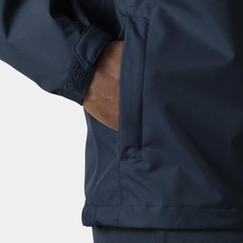 Detalle de Helly Hansen Seven J Chaqueta impermeable para hombre XL en azul marino