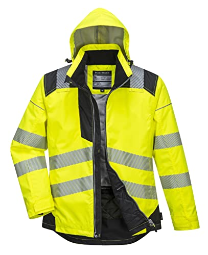 Detalle 2 de Portwest Parka HV PW3 Jaune Noir 5XL ⚙