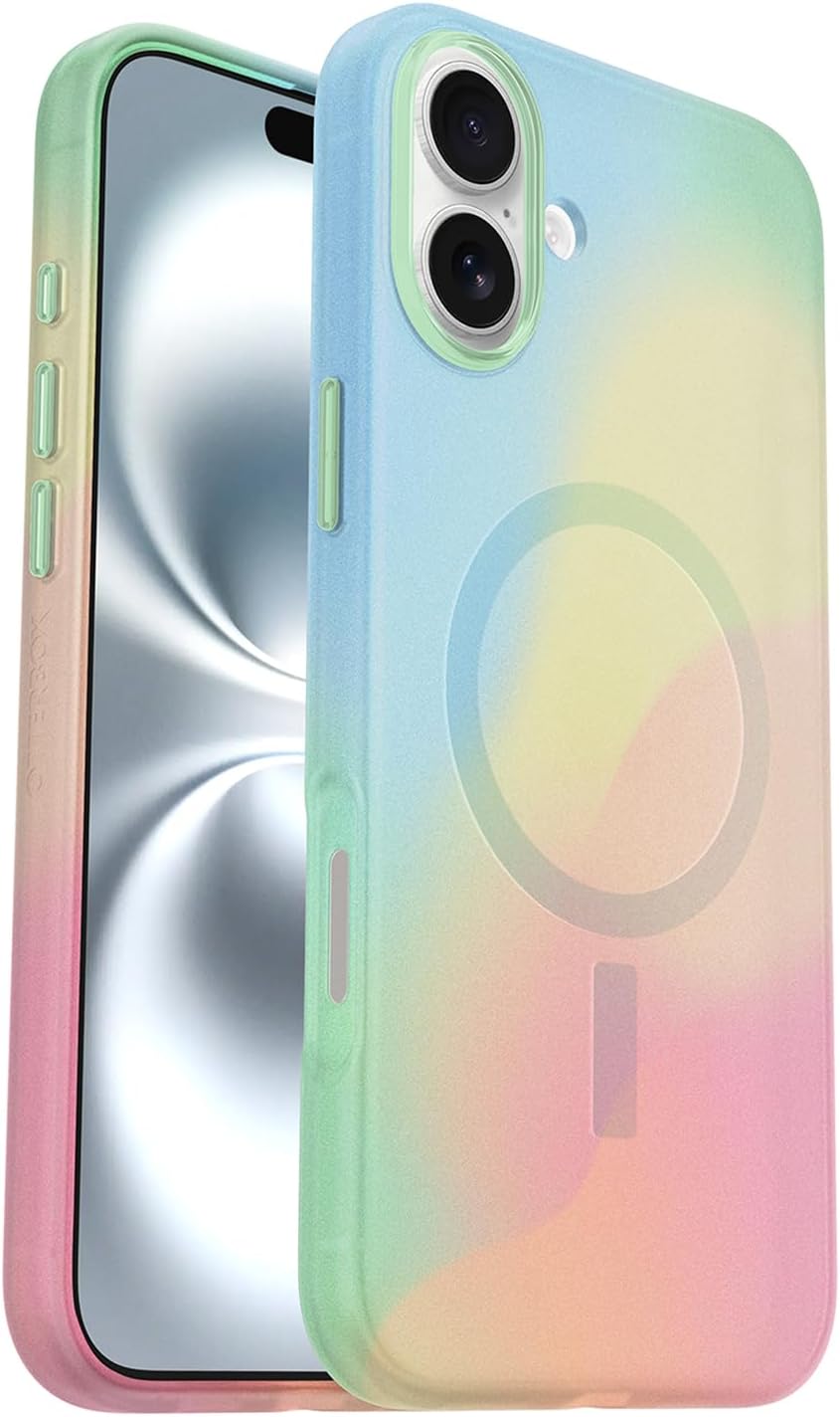 Detalle de OtterBox iPhone 16 Plus Figura Series case — Solstice Blue