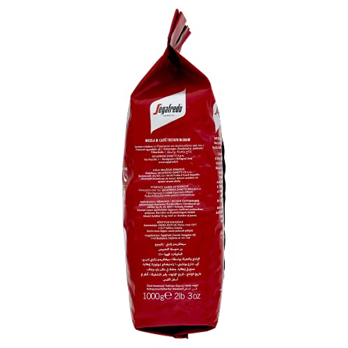 Detalle de Segafredo Zanetti Intermezzo Kaffeebohnen (1 kg) – Dunkle Röstung, kräftiger Geschmack & Mokka-Eignung