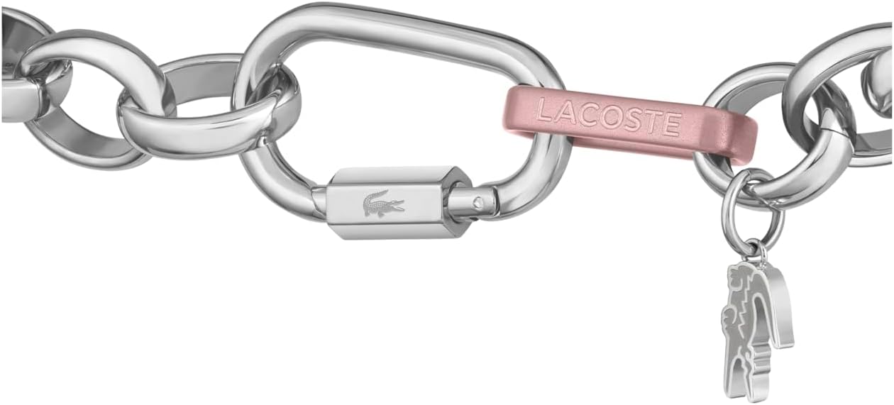Thumbnail 1 de Lacoste Bracelet en Chaîne pour Femme Audace – Acier Inoxidable, version Or ou Argent