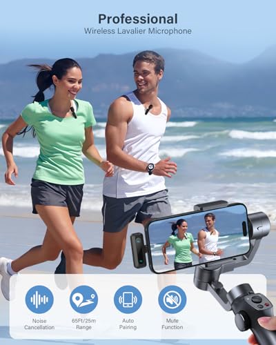 Detalle de Wireless Lavalier Microphone for iPhone, iPad, Android Phone by WARM BOX