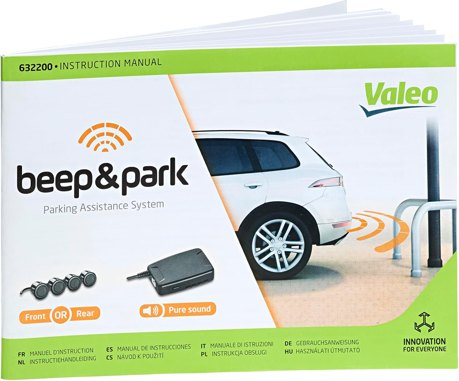 Thumbnail 2 de VALEO 632200 Einparkhilfe Beep&Park Kit: 4 Sensoren + Lautsprecher für Front- oder Heckeinbau