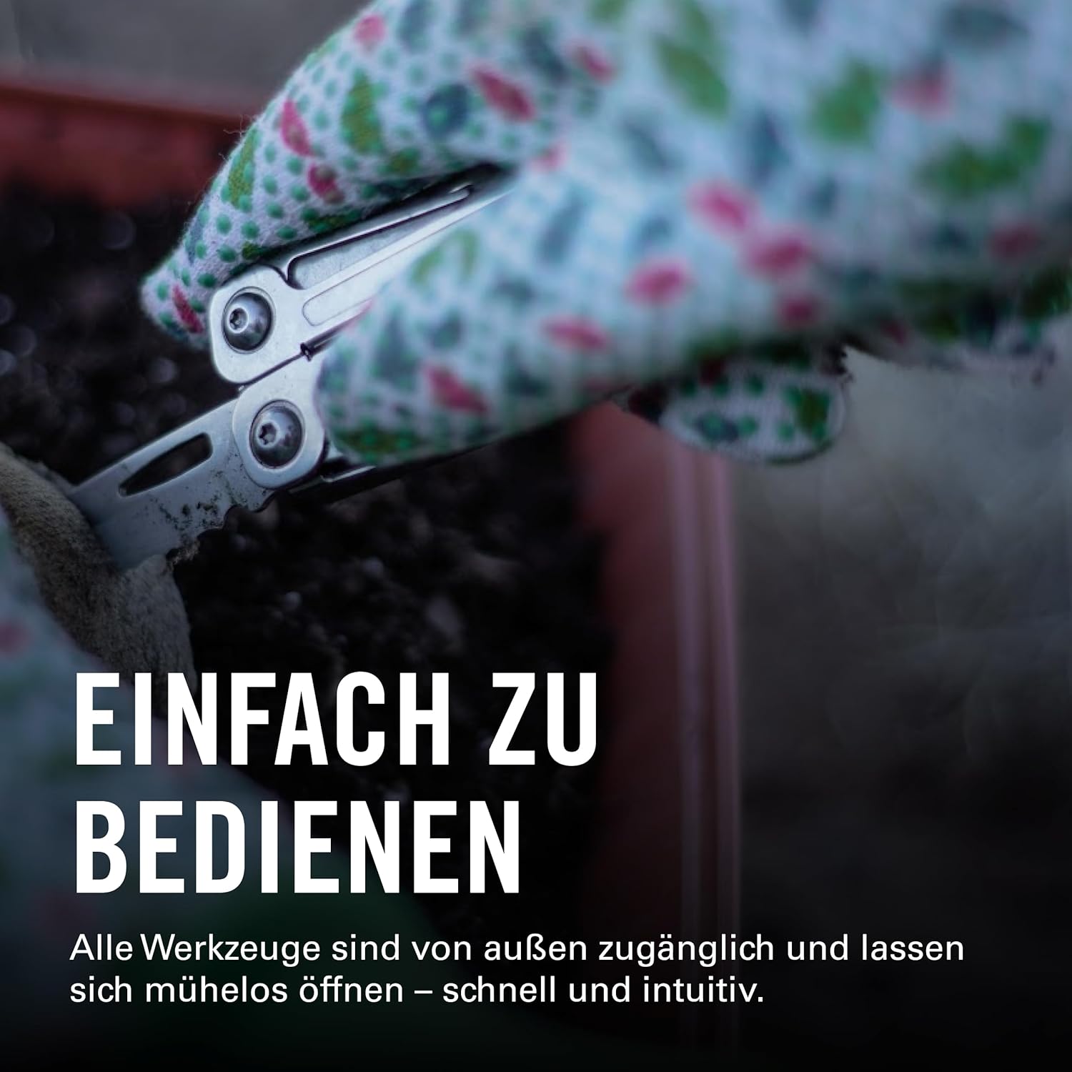 Detalle de Leatherman Wingman Multi-Tool – 14 Werkzeuge, Edelstahl, kompakt und zuverlässig