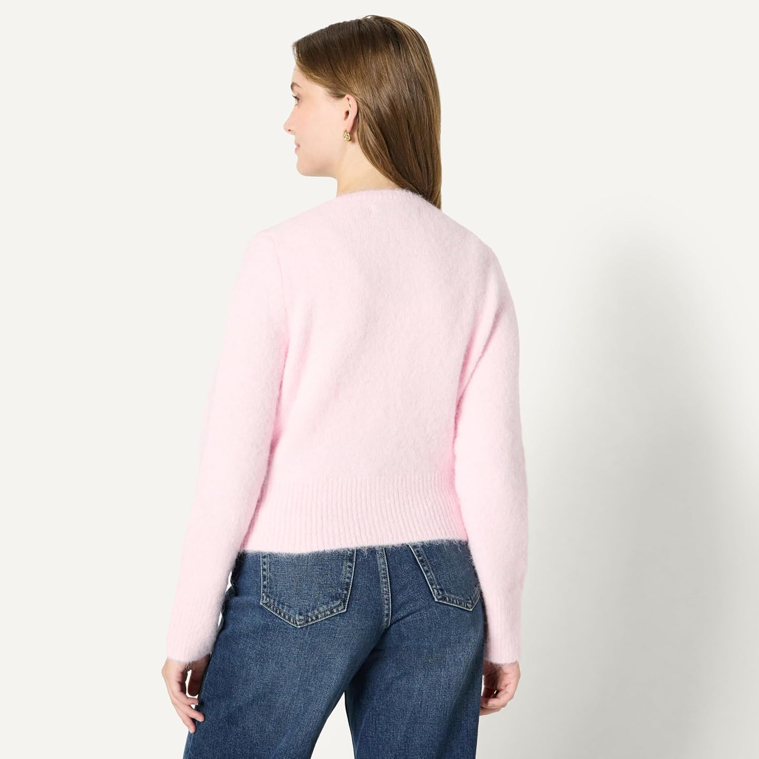 Thumbnail 1 de Amazon Essentials Women's Regular-Fit Faux Mohair Button-Down Cardigan