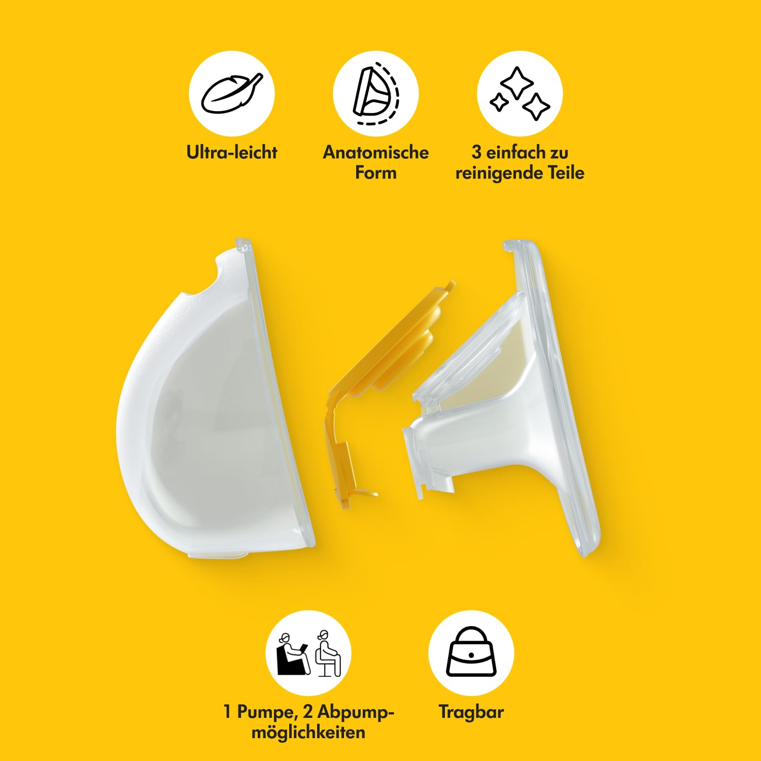 Thumbnail 2 de Medela Hands-Free Doppelpumpset – Kompatibel mit Freestyle Flex und Swing Maxi