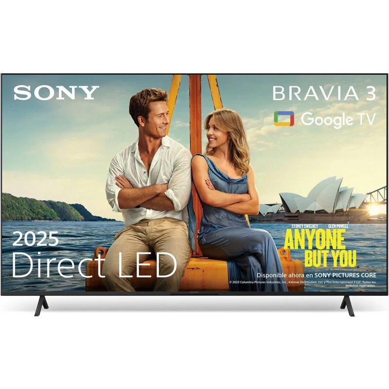 Detalle de Sony LED BRAVIA K-65S3 65" 4K UHD con Google TV: cine en casa con Triluminos Pro