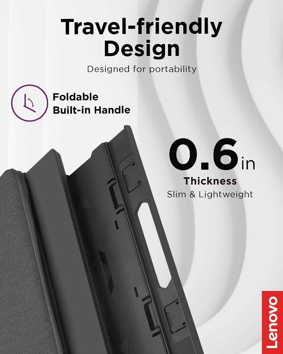 Thumbnail 6 de Lenovo 2-in-1 Laptop Stand (GXF0X02619) with 10-level height adjustment