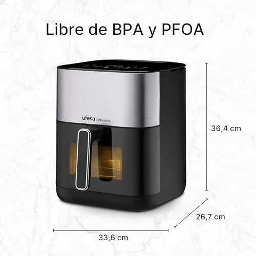 Thumbnail 2 de Ufesa Phoenix Freidora aire y vapor 6 L 1.800 W