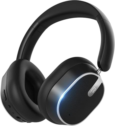Detalle de MMWOWARTS Hybrid Active Noise Cancelling Bluetooth Headphones review