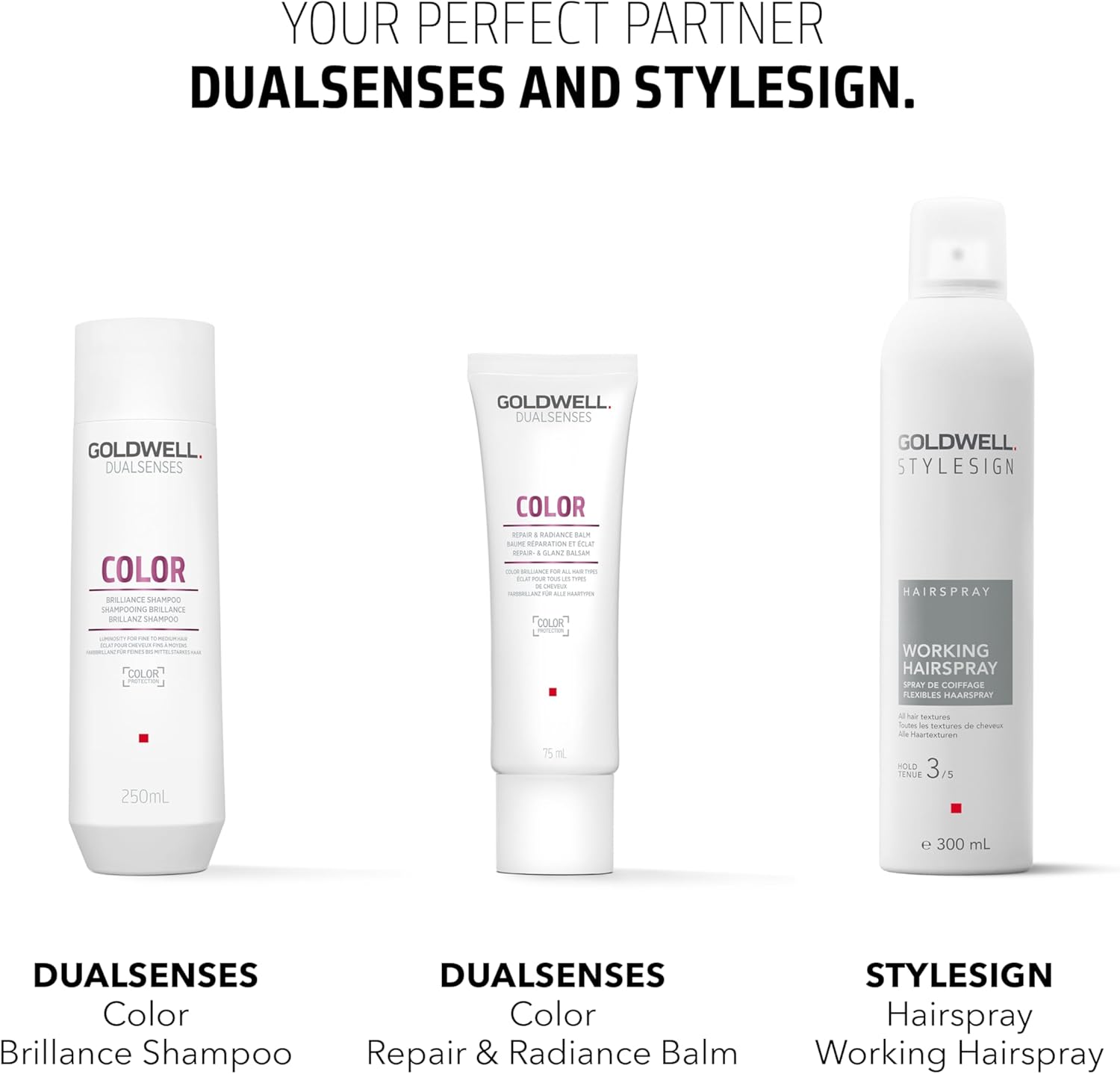 Thumbnail 4 de Goldwell StyleSign Working Hairspray – Medium Hold for Coloured Hair, 300ml