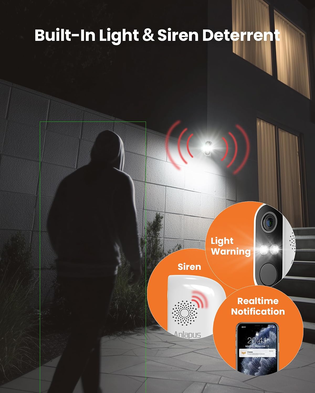Thumbnail 5 de Anlapus 2pack 3MP 2K WiFi Security Camera