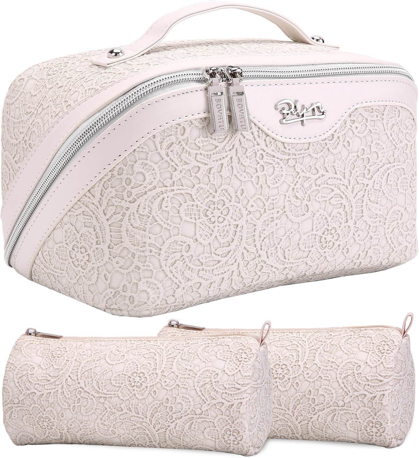 Detalle de BOYATU Travel Makeup Bag Set of 3