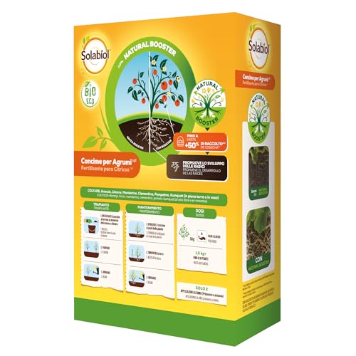 Detalle 2 de Solabiol Fertilizante cítricos 1,5 kg 🌱