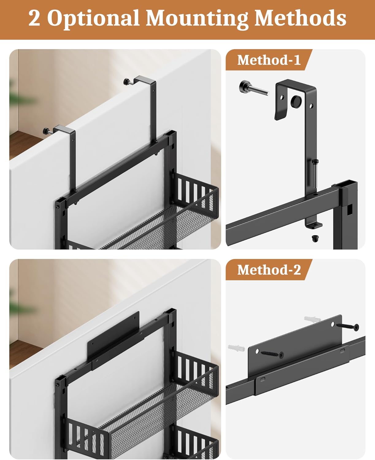 Thumbnail 4 de POKIPO 8-Tier Over the Door Pantry Organizer
