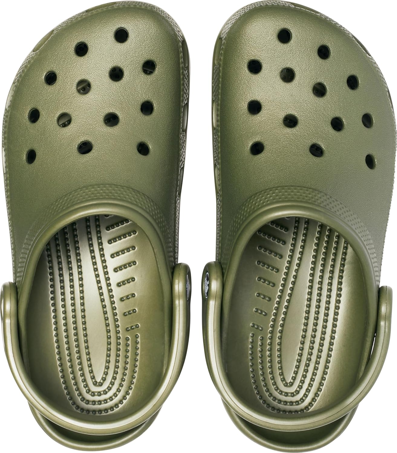 Detalle de Crocs Classic Clog 43-44 EU Army Green: comodidad ligera para usar todo el día
