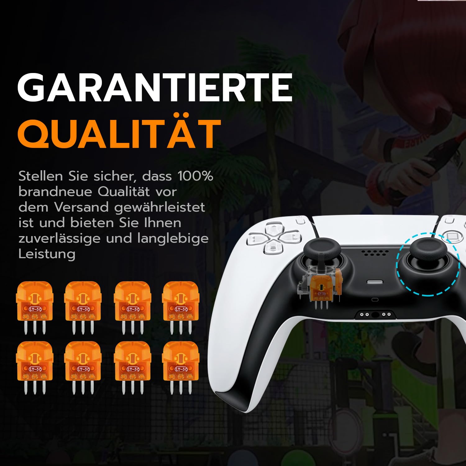 Thumbnail 5 de Mcbazel TMR Elektromagnetischer Trimmer Potentiometer Sensor für PS5 Controller – ALPS-Kompatibilität