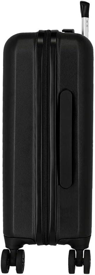 Detalle de Reebok Roxbury Cabin Valigia Nero 40x55x20 cm – ABS, 38,4 L, 4 ruote e lucchetto TSA integrato