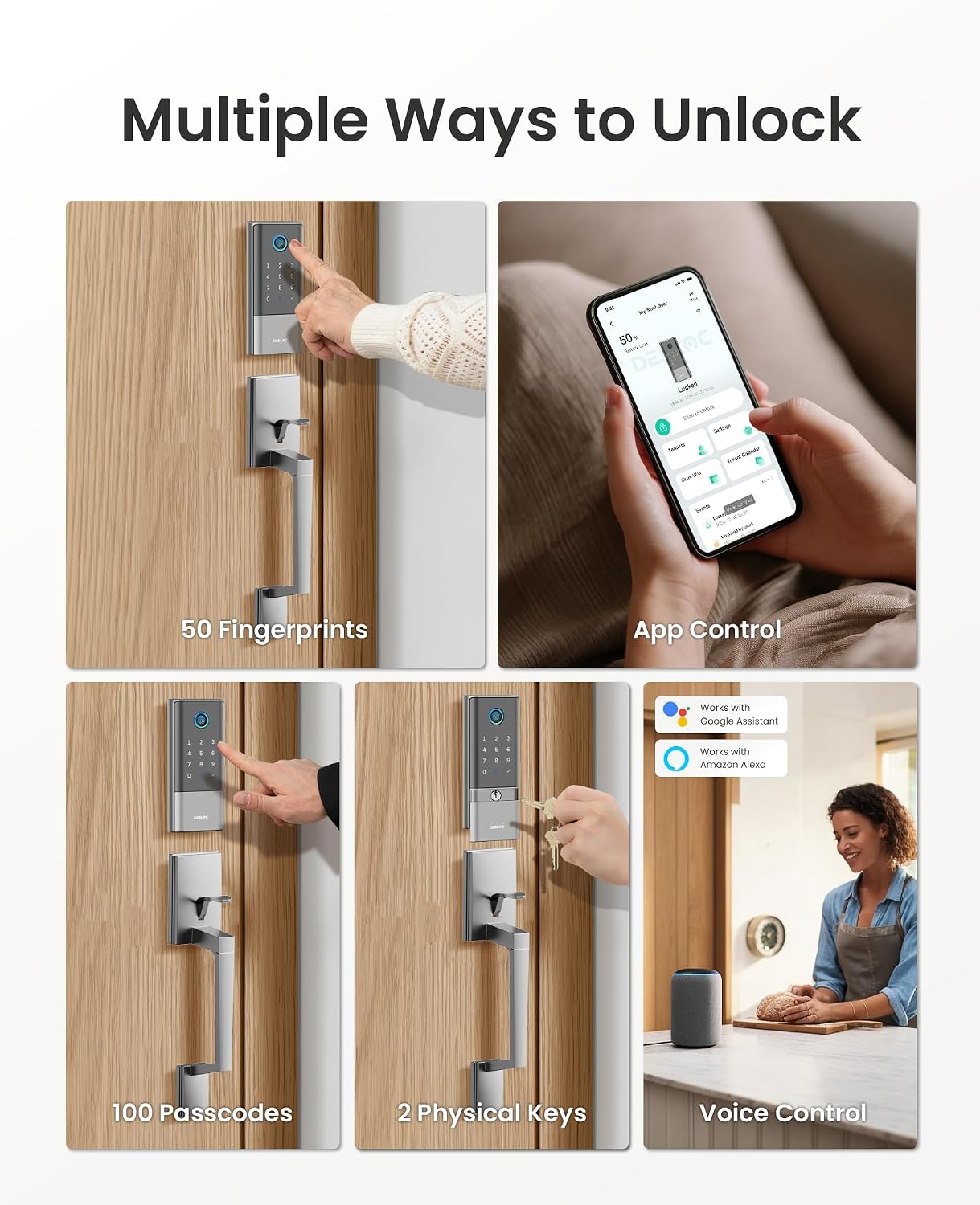 Detalle 1 de DESLOC smart door lock K120
