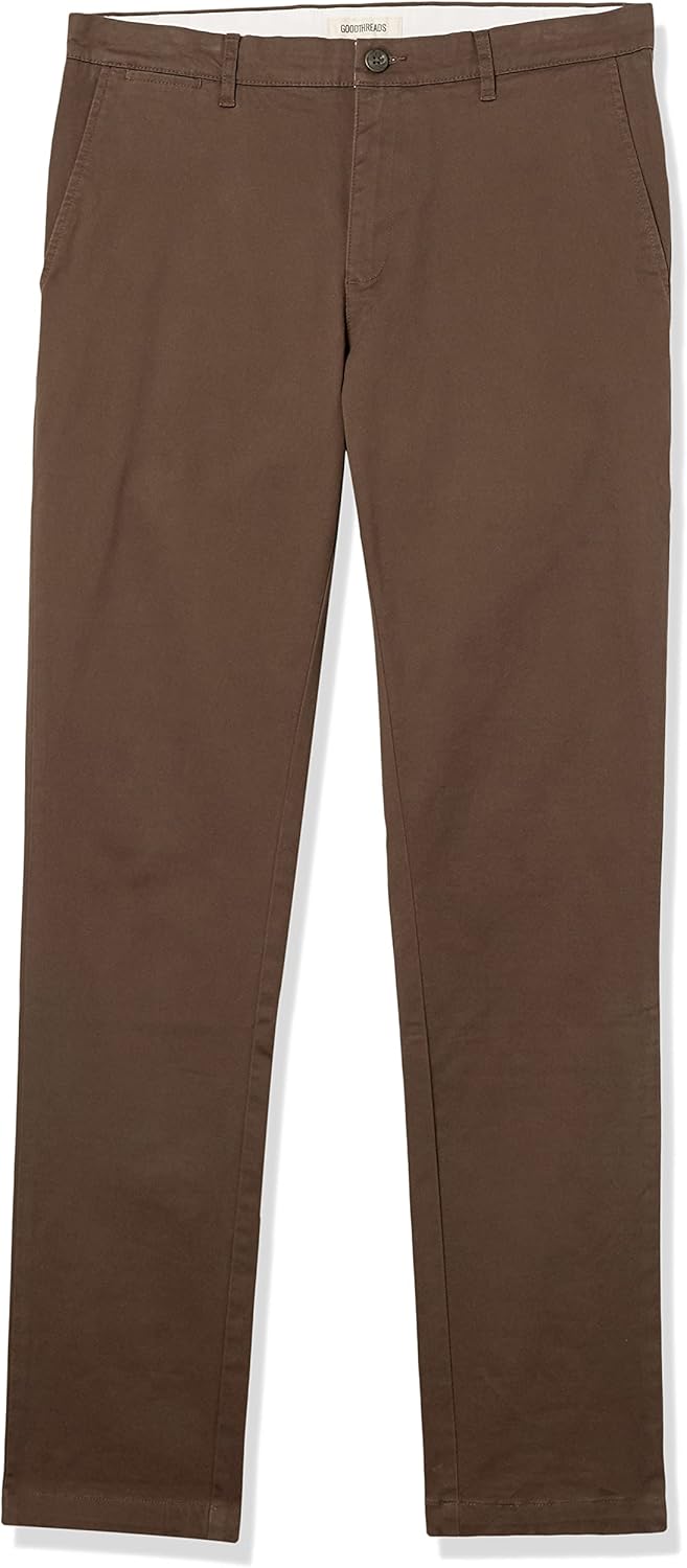 Thumbnail 6 de Amazon Essentials Herren Chinohose mit Stretch-Twill in Skinny-Passform (Khaki)